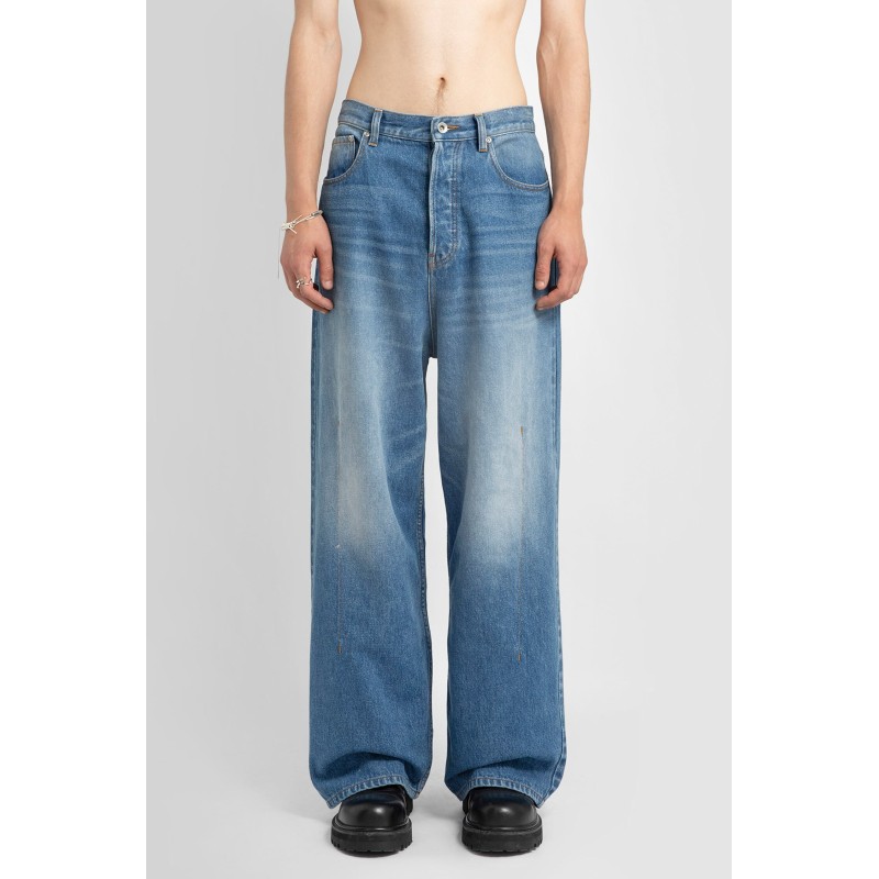 vacuum wide leg jeans