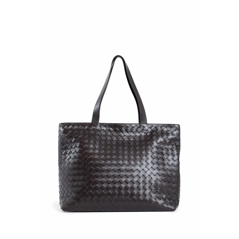 large intrecciato zipped tote bag