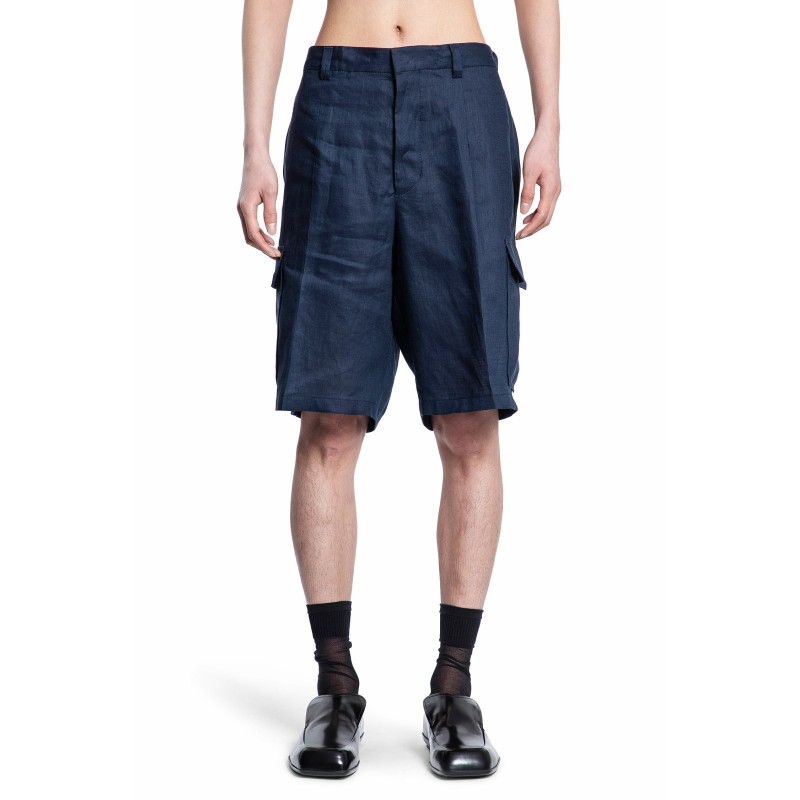 linen cargo shorts