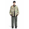 oversized camo nylon bomber