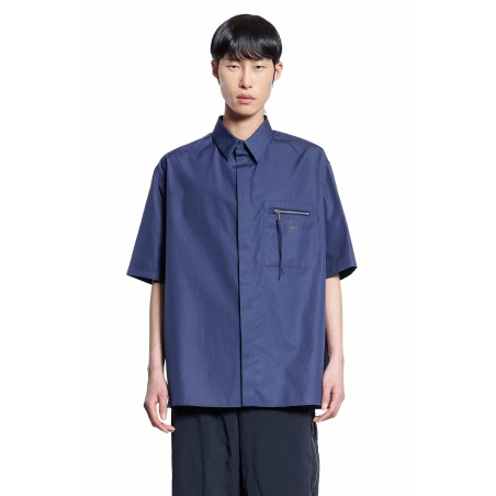 fendi roma short sleeve cotton shirt