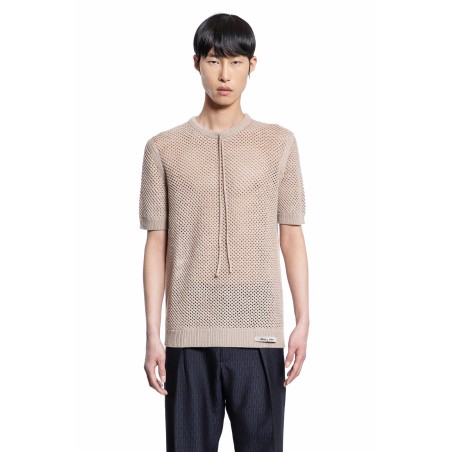 wool mesh jumper