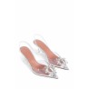 begum glas pvc slingback pumps