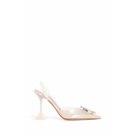 begum glass slingback pumps