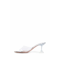 lupita glass pvc mules