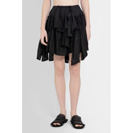 pleated short skirt