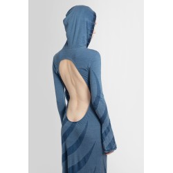 open back hoodie dress