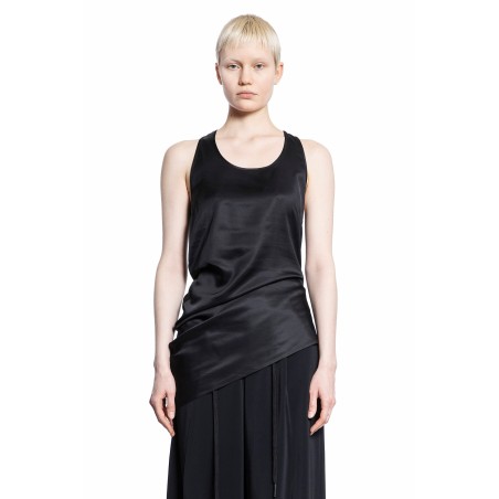 draped viscose tank top