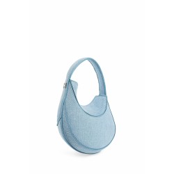 spiral curve 02 mini denim bag