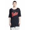 ripped collar beach boys t-shirt