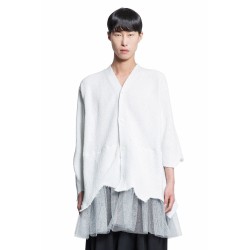 spliced cardigan with lurex hem