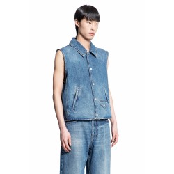 sleeveless denim jacket