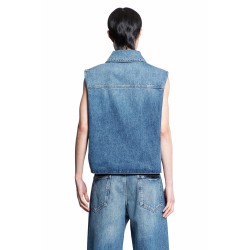 sleeveless denim jacket