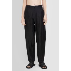 low-rise basic pants