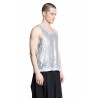 sequined tank top