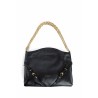 medium voyou chain bag in leather