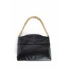 medium voyou chain bag in leather