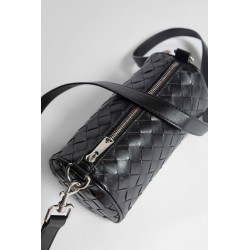 mini classic avenue shoulder bag in intrecciato leather