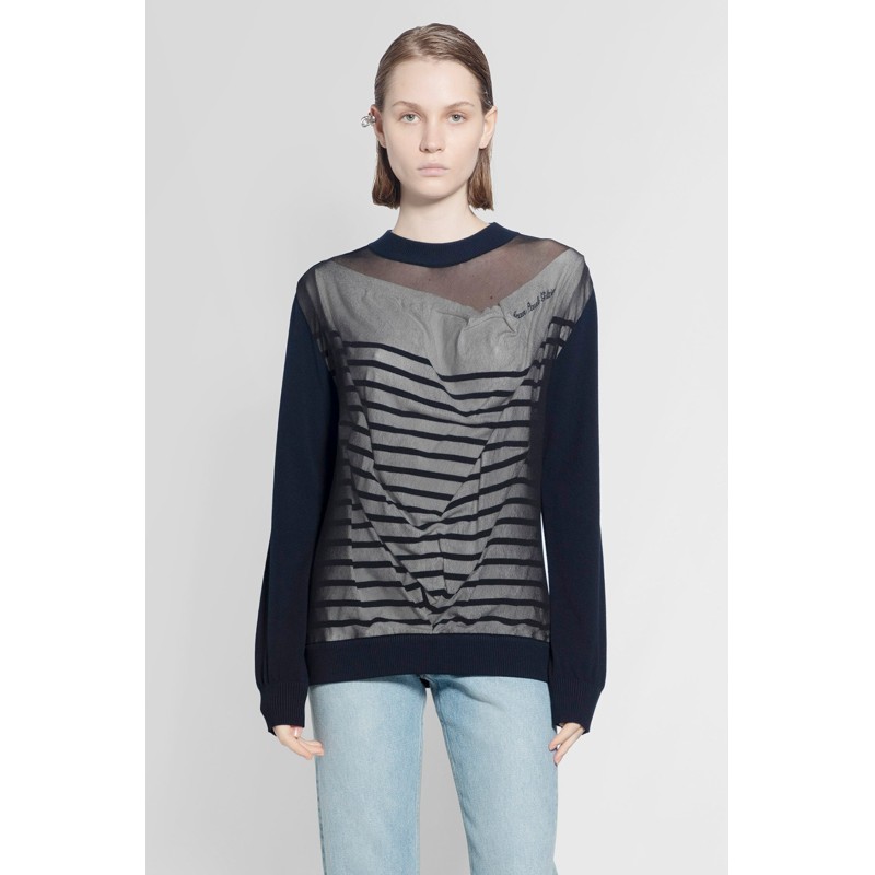 contrasted marinière sweater