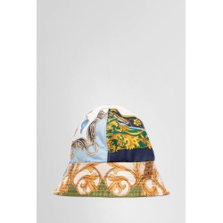 nylon scarf print bucket hat