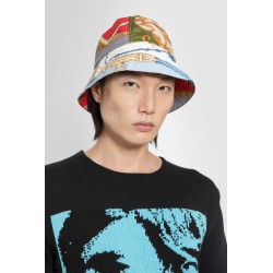 nylon scarf print bucket hat