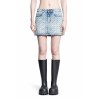 all over logo low waist mini skirt