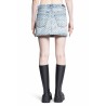 all over logo low waist mini skirt