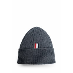 cashmere rib 4-bar hat