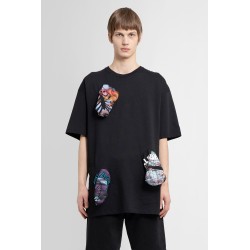 oversized t-shirt with printed pocket holes