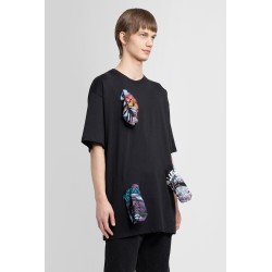 oversized t-shirt with printed pocket holes