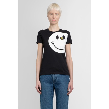 smiley collaboration tight fit t-shirt