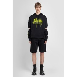 echodomer short sleeve hoodie with separate sleeves