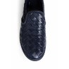 sawyer intreacciato leather sneakers