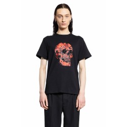 wax flower skull t-shirt