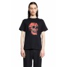 wax flower skull t-shirt