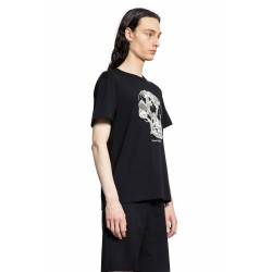 pressed flower skull t-shirt