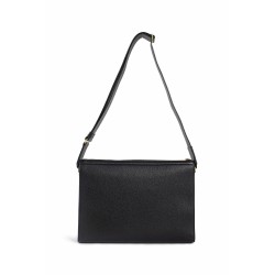 leather document shoulder bag