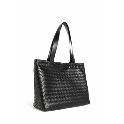 small intrecciato zipped tote bag