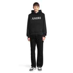 amiri logo hoodie