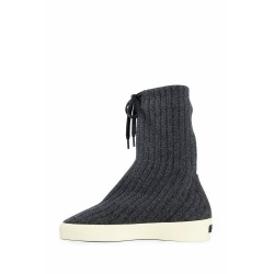 moc knit high sneakers