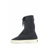 moc knit high sneakers