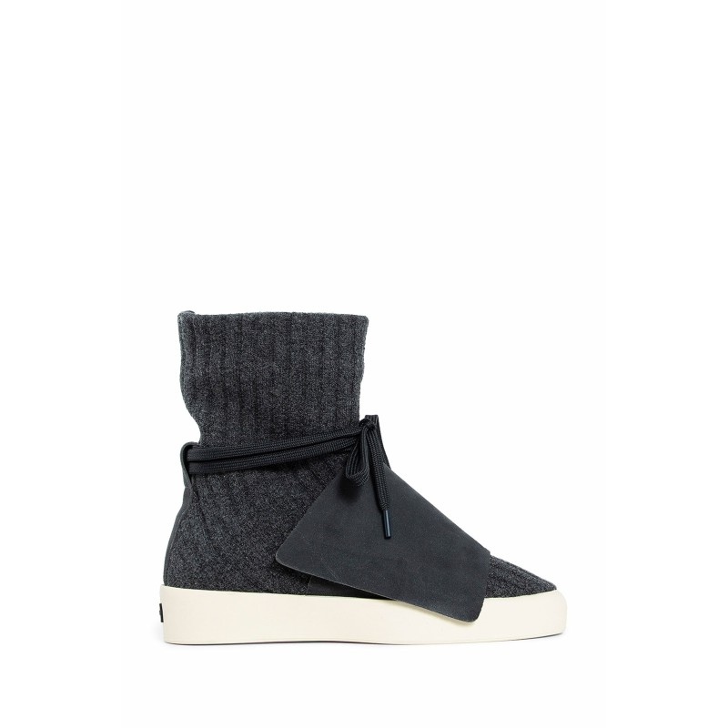 moc knit strap sneakers