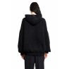 wool bouclé 8 hoodie