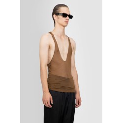 tank top in silk muslin