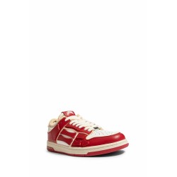 collegiate skeleton low-top sneakers