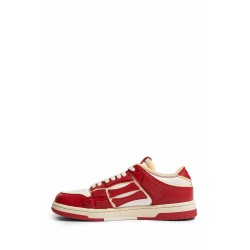 collegiate skeleton low-top sneakers