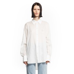 kimono-sleeve cotton shirt