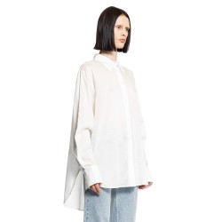 kimono-sleeve cotton shirt