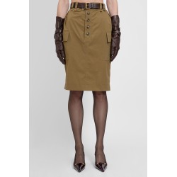 cassandre cargo pencil skirt in cotton twill