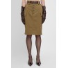 cassandre cargo pencil skirt in cotton twill